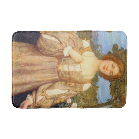 Monna Giovanna (door Edward Robert Hughes) Badmat (Voorkant)