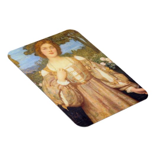 Monna Giovanna (door Edward Robert Hughes) Magneet (Rechterzijde)