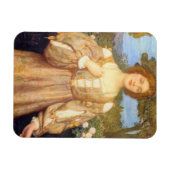 Monna Giovanna (door Edward Robert Hughes) Magneet (Horizontaal)