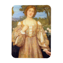 Monna Giovanna (door Edward Robert Hughes) Magneet