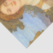 Monna Giovanna (door Edward Robert Hughes) Tissuepapier (Detail)