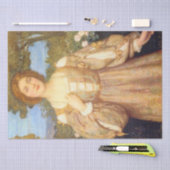 Monna Giovanna (door Edward Robert Hughes) Tissuepapier (Craft)