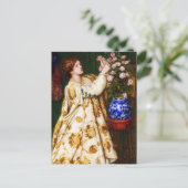 Monna Rosa Dante Gabriel Rossetti Briefkaart (Staand voorkant)