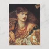 Monna Vanetta door Rossetti Briefkaart (Voorkant)