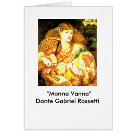 "Monna Vanna" van Dante Gabriel Rossetti