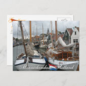 Monnickendam Holland Briefkaart (Voorkant / Achterkant)