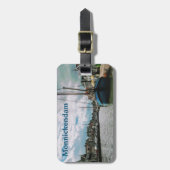 Monnickendam-souvenir Bagagelabel (Voorkant verticaal)