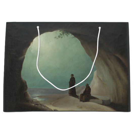 Monniken in een Grotto (door Carl Blechen) Groot Cadeauzakje (Voorkant)