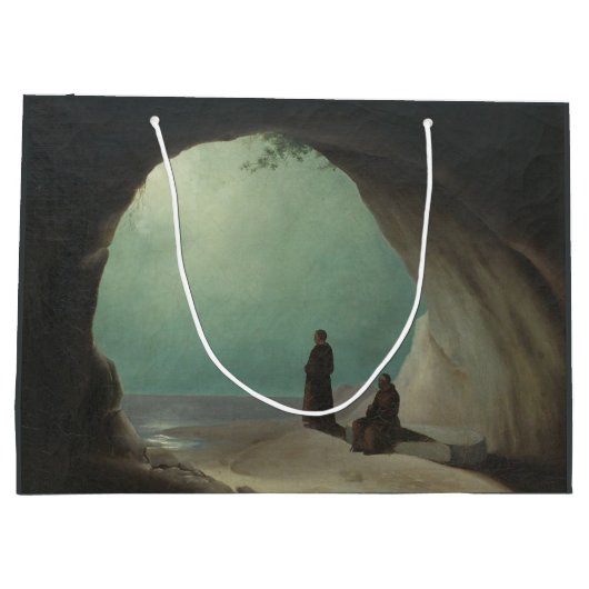 Monniken in een Grotto (door Carl Blechen) Groot Cadeauzakje (Achterkant)