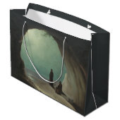 Monniken in een Grotto (door Carl Blechen) Groot Cadeauzakje (Achterkant Gekanteld)