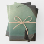 Monniken in een Grotto (door Carl Blechen) Inpakpapier Vel (In situ)