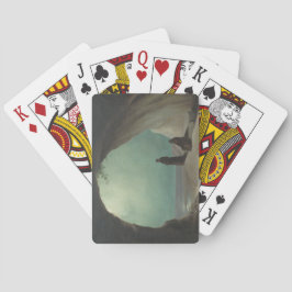 Monniken in een Grotto (door Carl Blechen) Pokerkaarten
