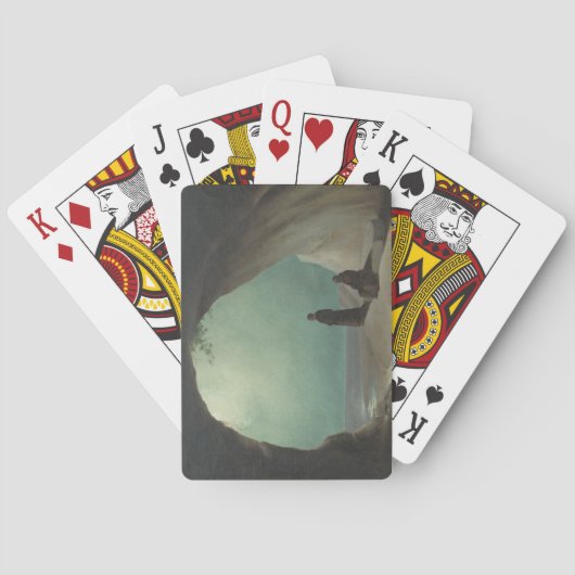 Monniken in een Grotto (door Carl Blechen) Pokerkaarten (Achterkant)