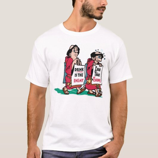 monniken t-shirt (Voorkant)
