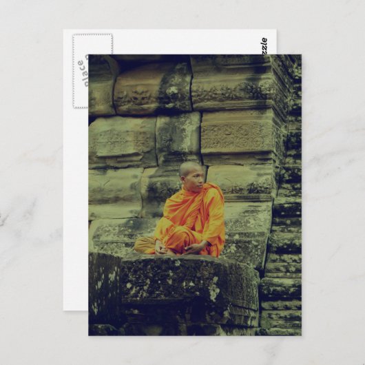 monniksrozijnen briefkaart (Voorkant / Achterkant)