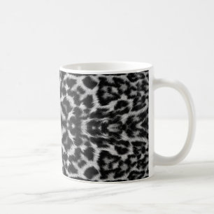 Mono kaleidoscoop-pelpatroon koffiemok