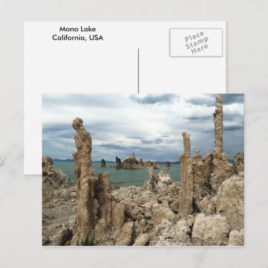 Mono Lake Briefkaart (Voorkant / Achterkant)