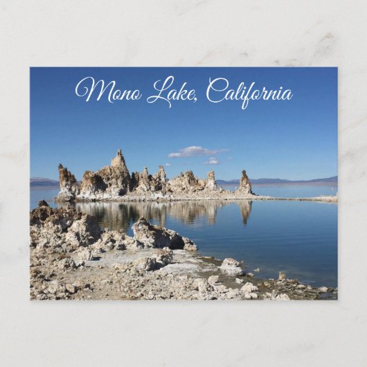 Mono Lake California briefkaart (Voorkant)