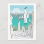 Mono Lake, Californië Briefkaart (Voorkant)