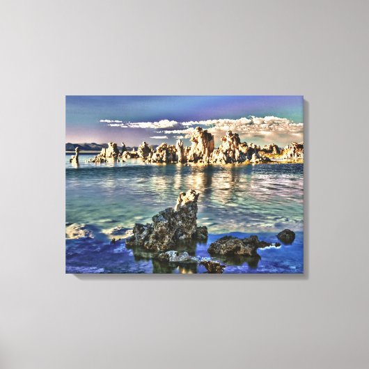 Mono Lake, Californië Canvas Afdruk (Voorkant)