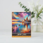 Mono Lake, Californië | schilderij Briefkaart (Staand voorkant)