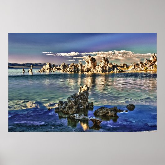 Mono Lake Californische Afbeeldingen Poster (Voorkant)
