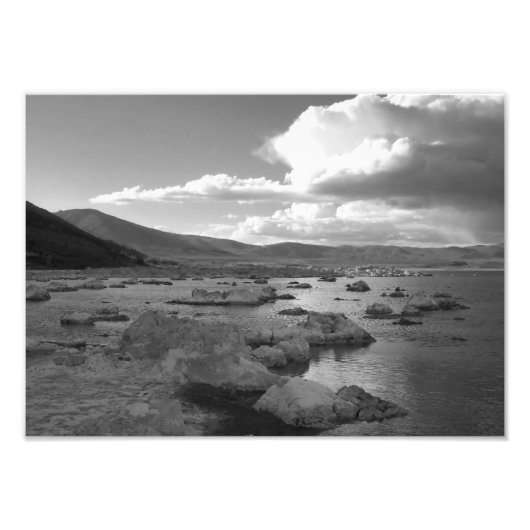 Mono Lake Foto Afdruk (Voorkant)