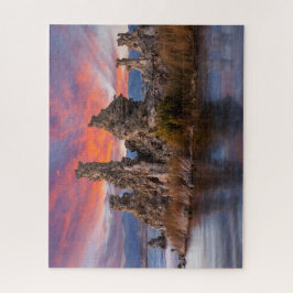 Mono Lake met Tufa-formaties Legpuzzel