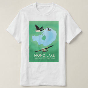 Mono Lake,Mono County, Californië reisposter T-shirt