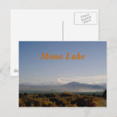 Mono Lake poastcard Briefkaart (Voorkant / Achterkant)