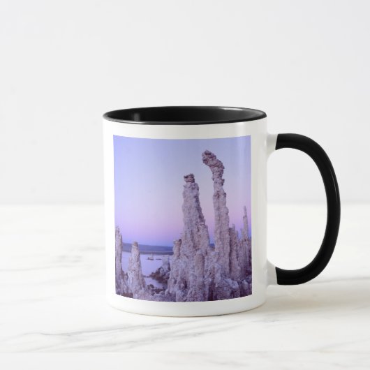 Mono Lake Reserve. Californië. VS. Tufa Mok (Rechts)