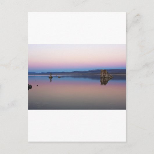 Mono Lake South at dusk Briefkaart (Voorkant)