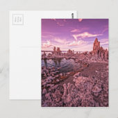 mono Lake sunset Briefkaart (Voorkant / Achterkant)