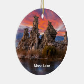 Mono Lake Sunset Keramisch Ornament (Rechts)