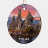 Mono Lake Sunset Keramisch Ornament (Links)