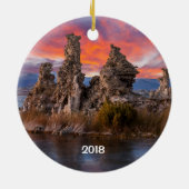 Mono Lake Sunset Keramisch Ornament (Achterkant)