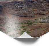 Mono Lake vanaf Koip Peak Pass - Sierra Foto Afdruk (Hoek)