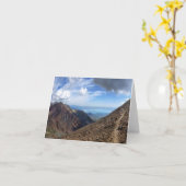 Mono Lake vanaf Koip Peak Pass - Sierra Kaart (Gele Bloem)