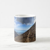 Mono Lake vanaf Koip Peak Pass - Sierra Koffiemok (Center)