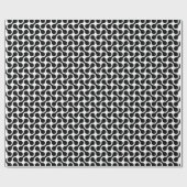Mono Maze - Retro Flow Inpakpapier (Vlak)