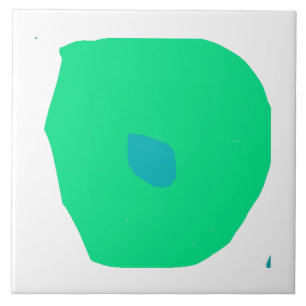 Monobladillustratie Keramische Tegel Tegeltje