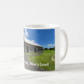 Monocacy-slagveld in Frederick Maryland Koffiemok (Voorkant rechts)