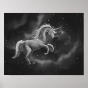 Monoceros, het sterrenbeeld Eenhoorn Poster