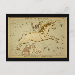 Monoceros, Minderjarige Canis en Atelier Briefkaart