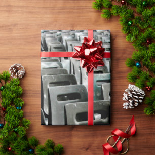 Monochromatic Gray Chairs Cadeaupapier