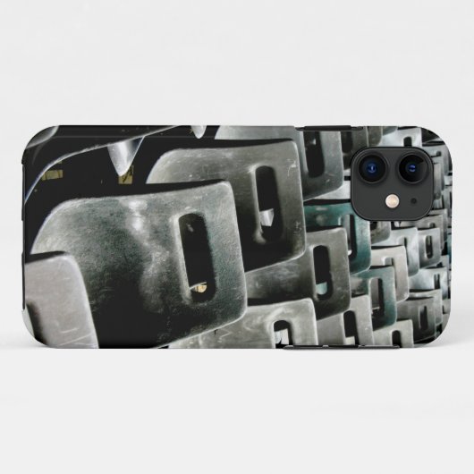 Monochromatic Gray Chairs Case-Mate iPhone Case (Achterkant (horizontaal))