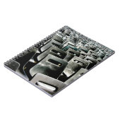 Monochromatic Gray Chairs Notitieboek (Linkerzijde)