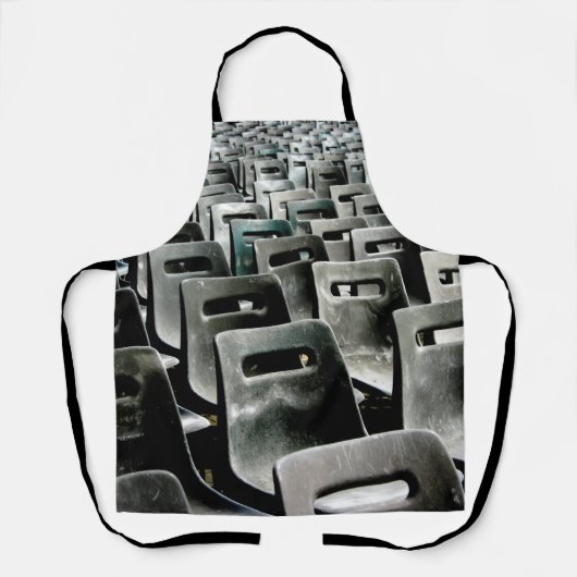 Monochromatic Gray Chairs Schort (Voorkant)