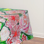 Monochromatic, Rosas, Dianthus caryophyllus,  Gerb Tafelkleed (Voorbeeld)