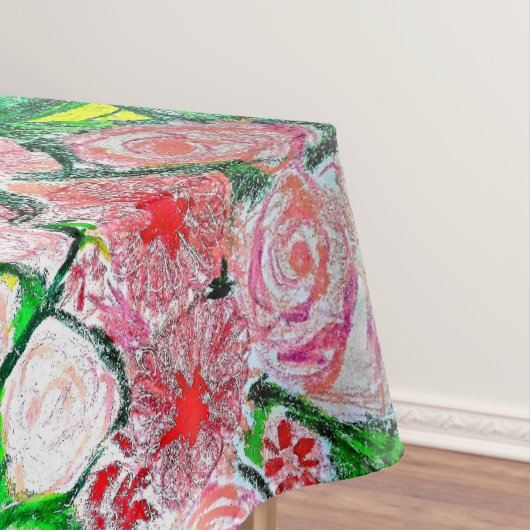 Monochromatic, Rosas, Dianthus caryophyllus,  Gerb Tafelkleed (Voorbeeld)